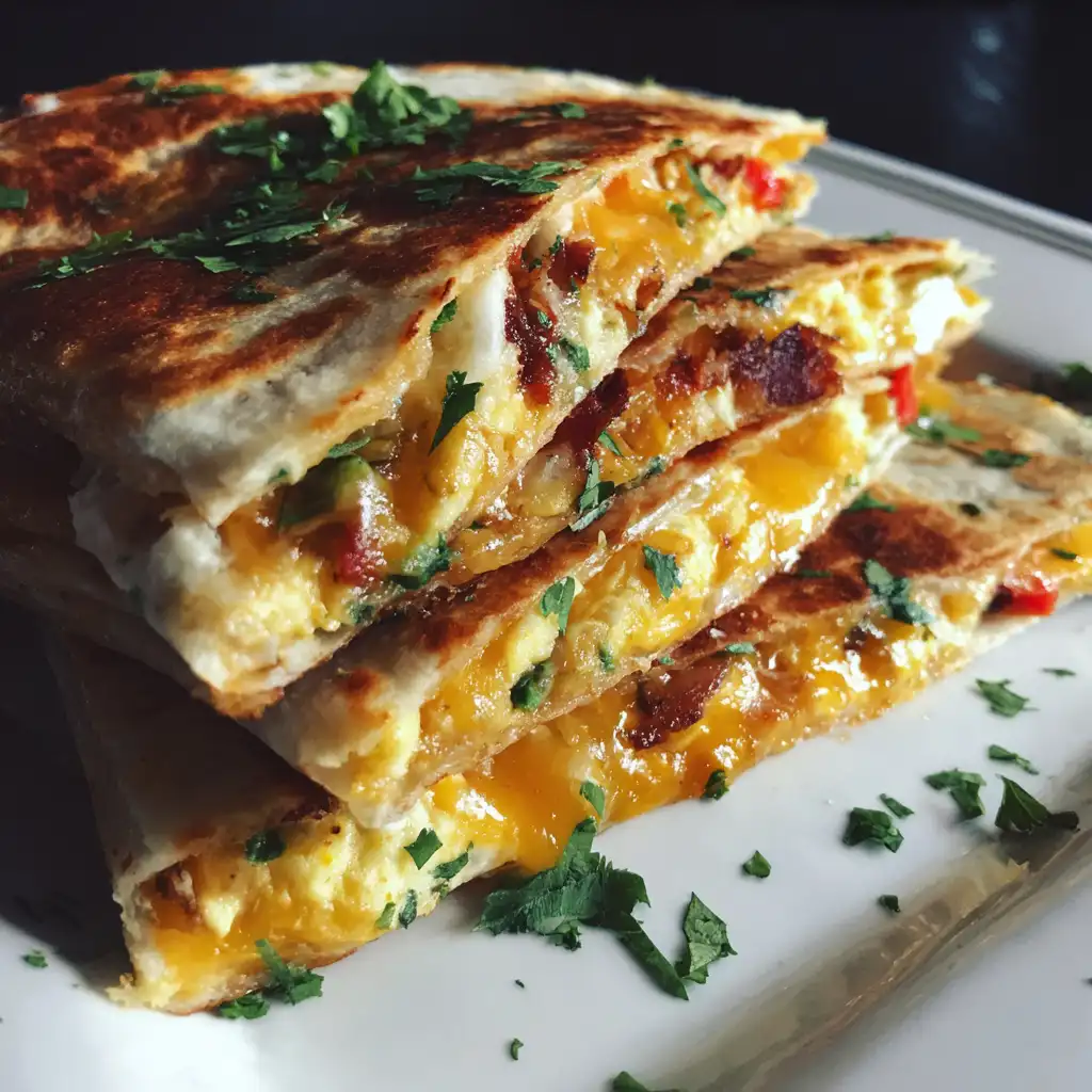 Breakfast quesadillas recipe