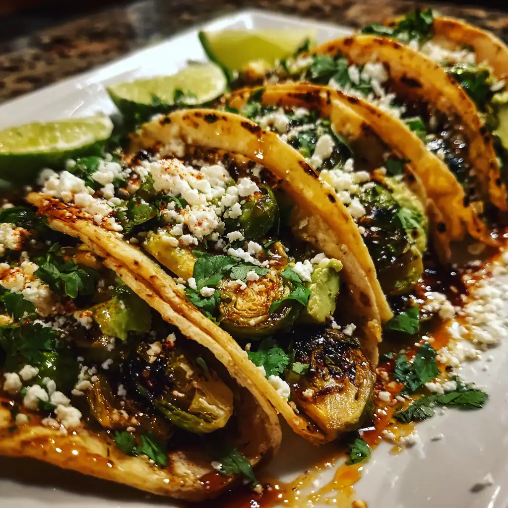 Brussels sprouts tacos recipe