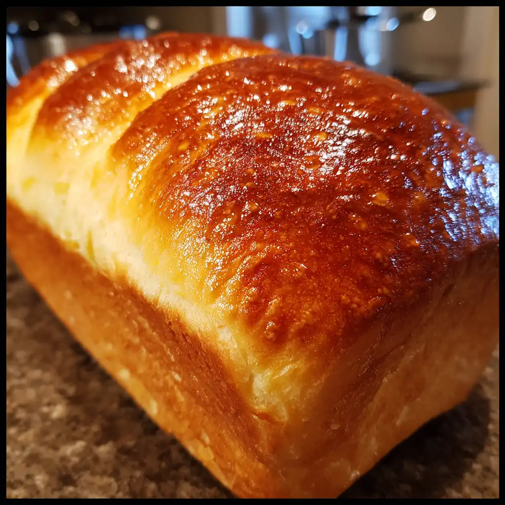 Buttery brioche bread