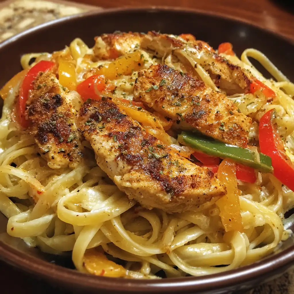 Cajun chicken pasta recipe