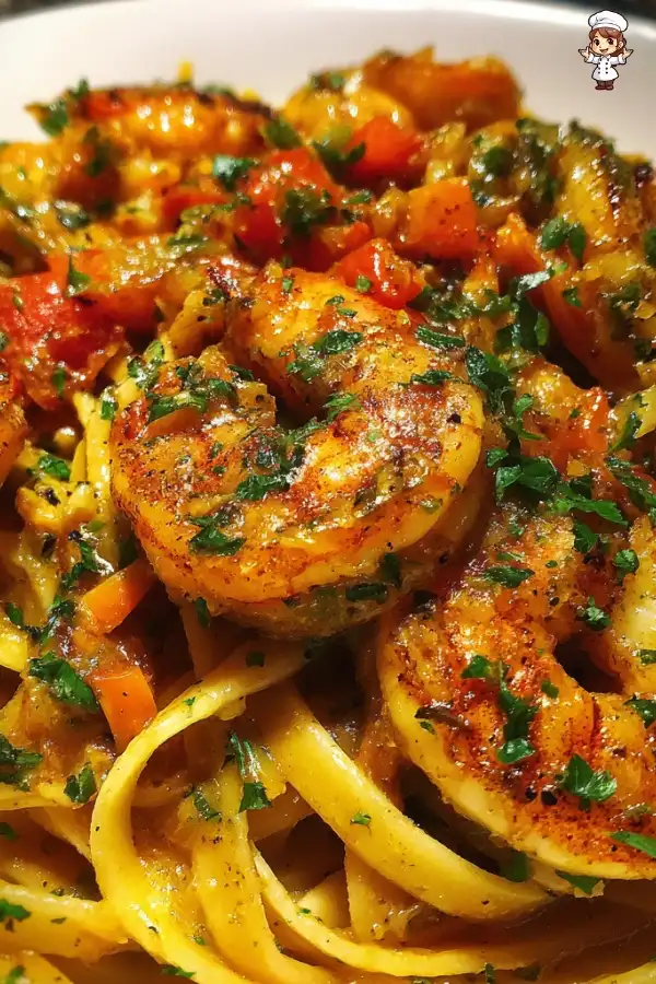 Cajun shrimp pasta