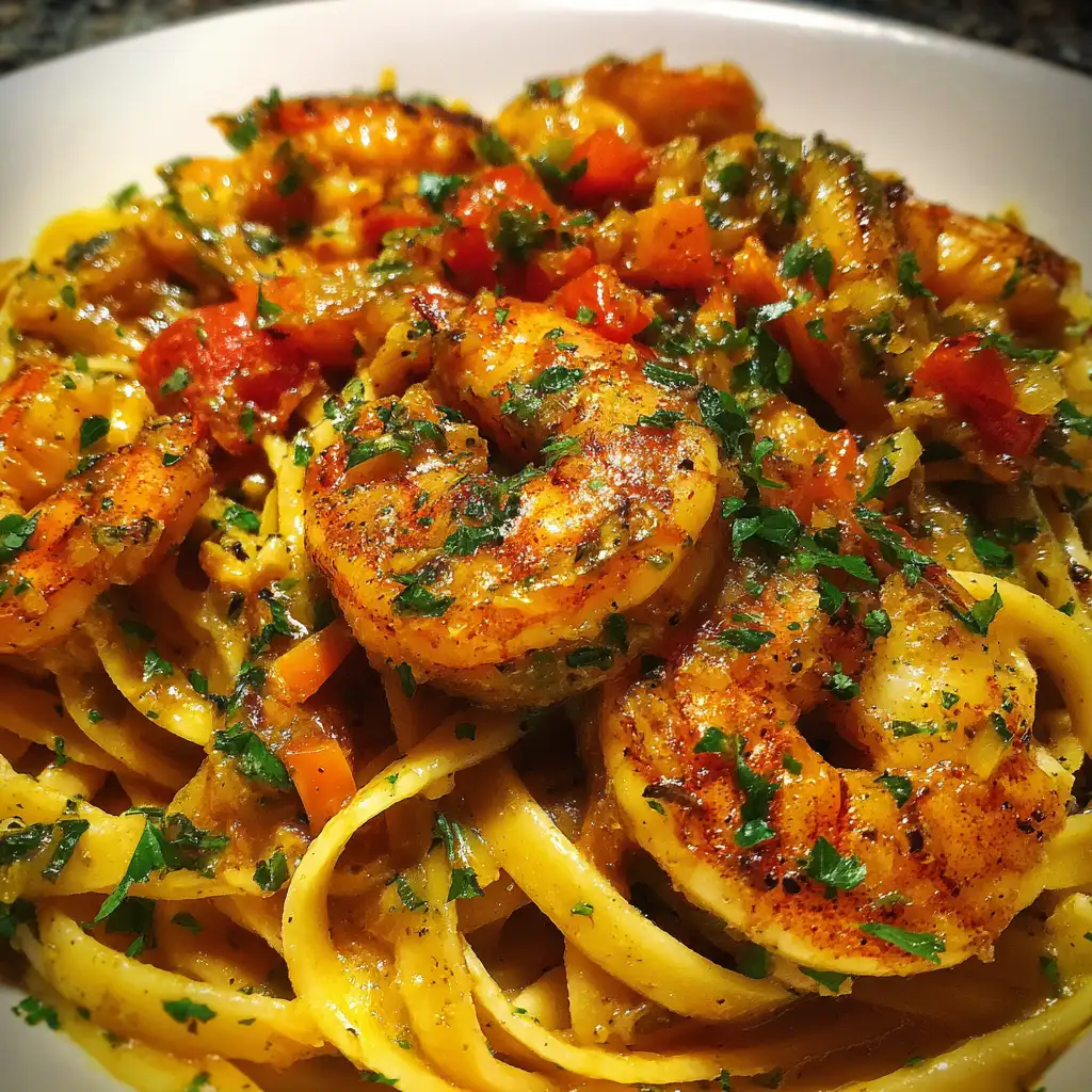 Cajun shrimp pasta