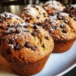 Cappuccino chocolate chip muffins recipe