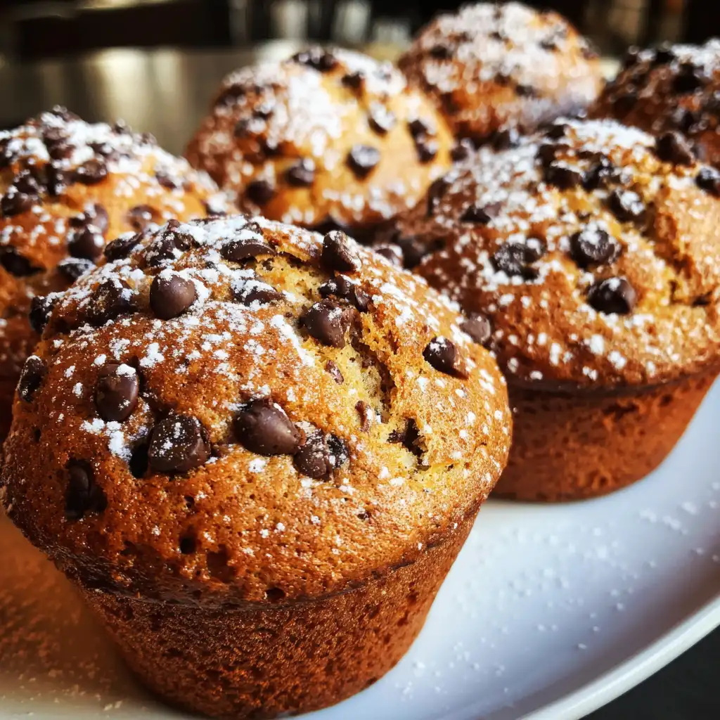 Cappuccino chocolate chip muffins recipe