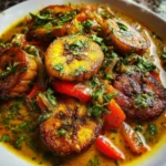 Caribbean plantain curry recipe