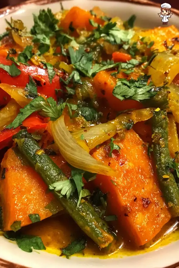 Caribbean vegetable curry recipe