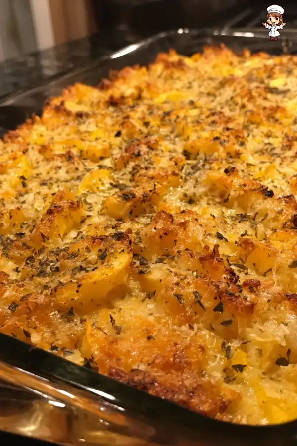Cheesy squash casserole recipe