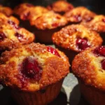 Cherry cobbler muffins recipe