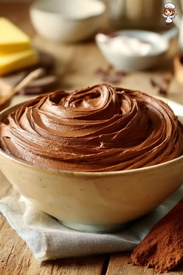 Chocolate buttercream frosting recipe