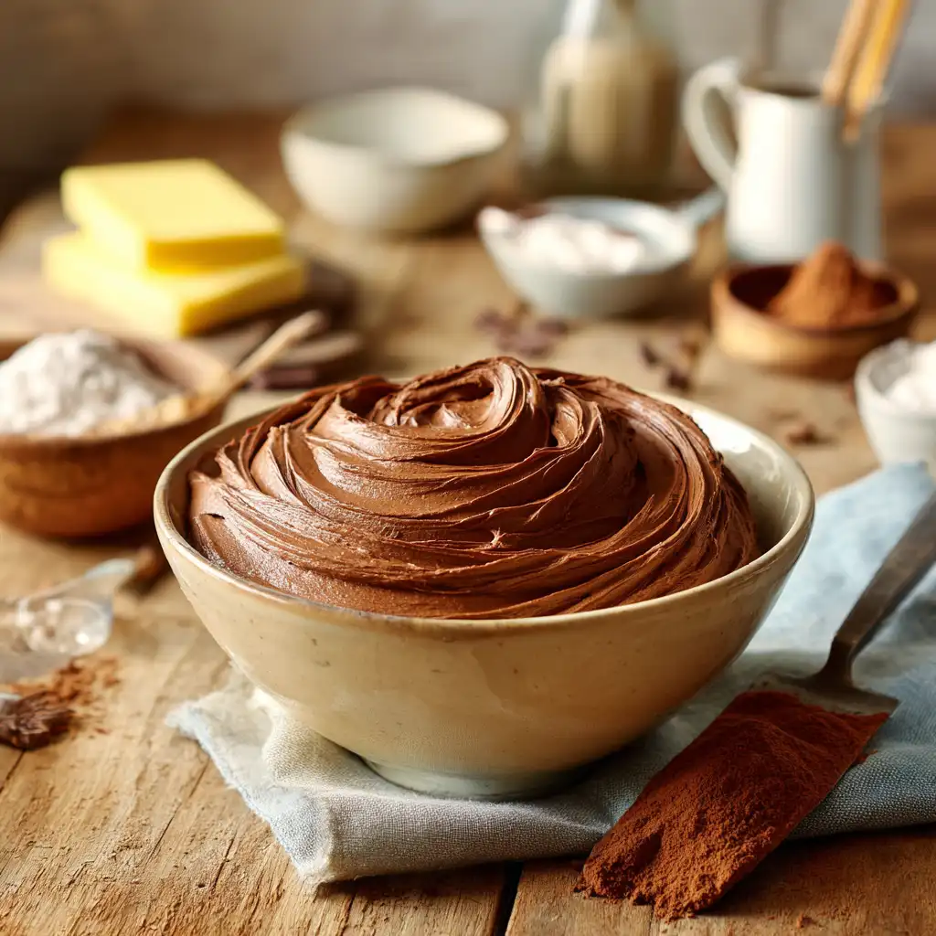 Chocolate buttercream frosting recipe
