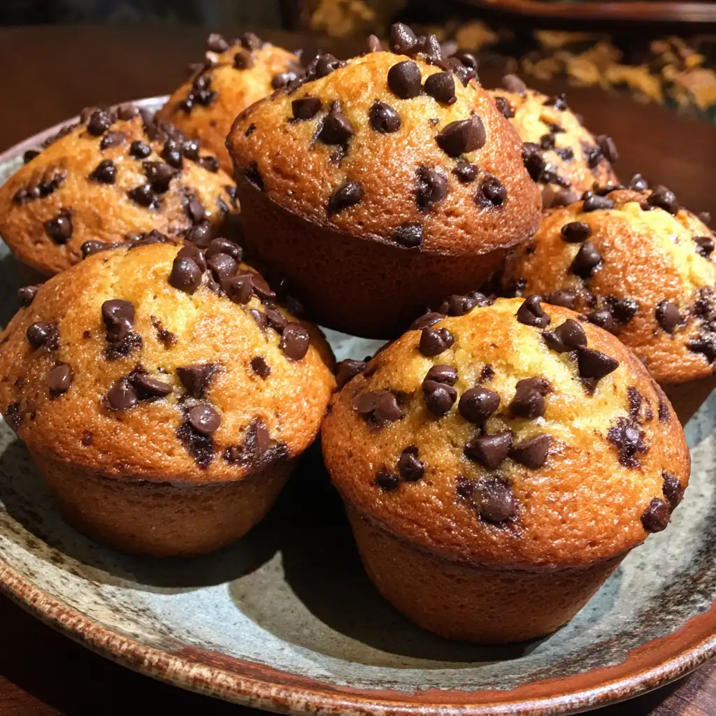 Chocolate chip muffins recipe