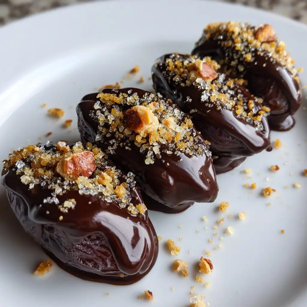 Chocolate covered dates recipe