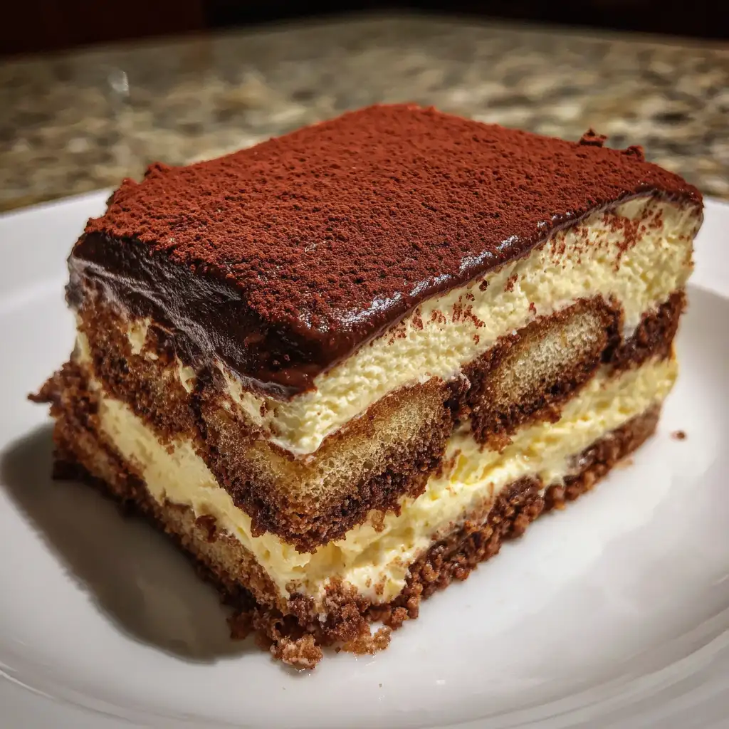 Chocolate tiramisu recipe