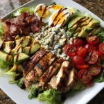 Cobb salad with the best dressing transforms your meal!