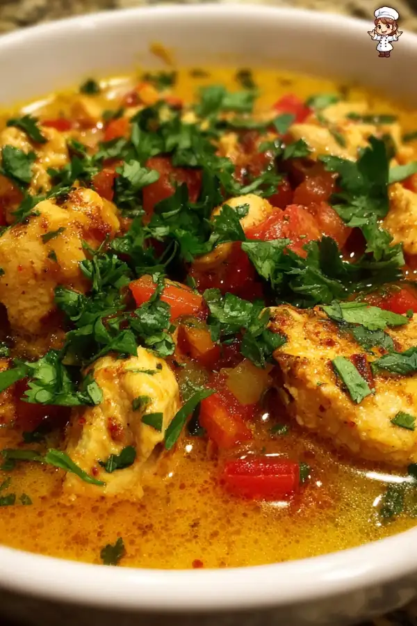 Coconut chicken chili recipe