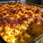 Corn Mac and Cheese Bake