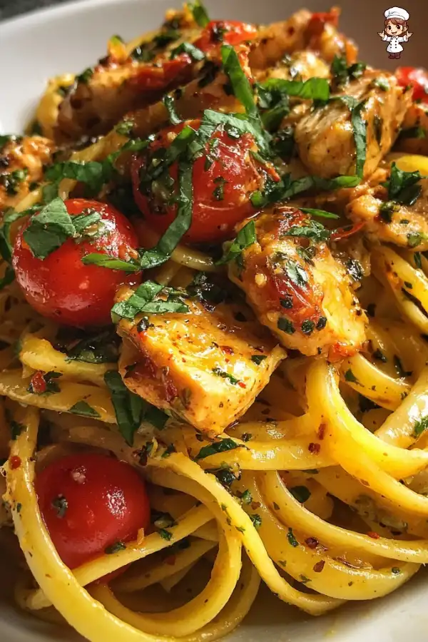 Cowboy butter chicken linguine recipe