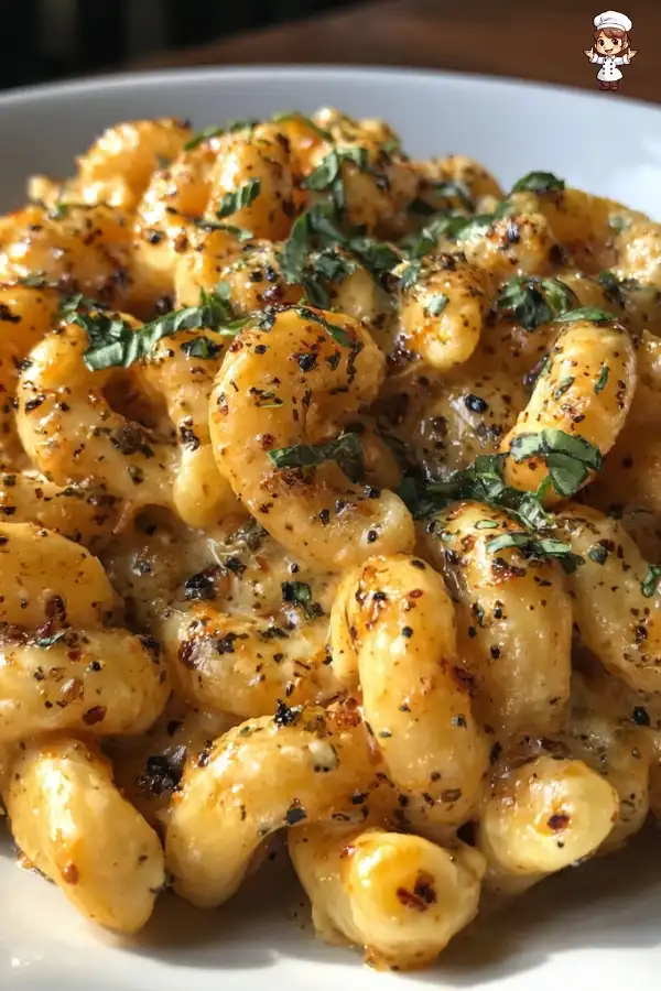 Creamy cavatappi
