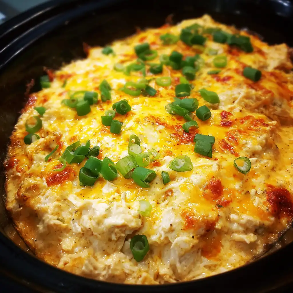 Crockpot cheesy chicken recipe