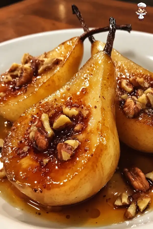 Easy baked pears recipe