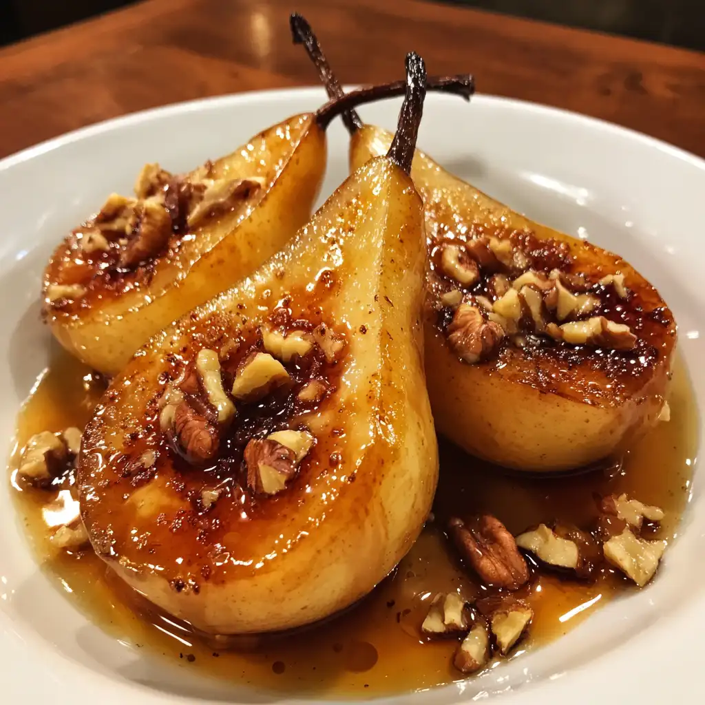 Easy baked pears recipe