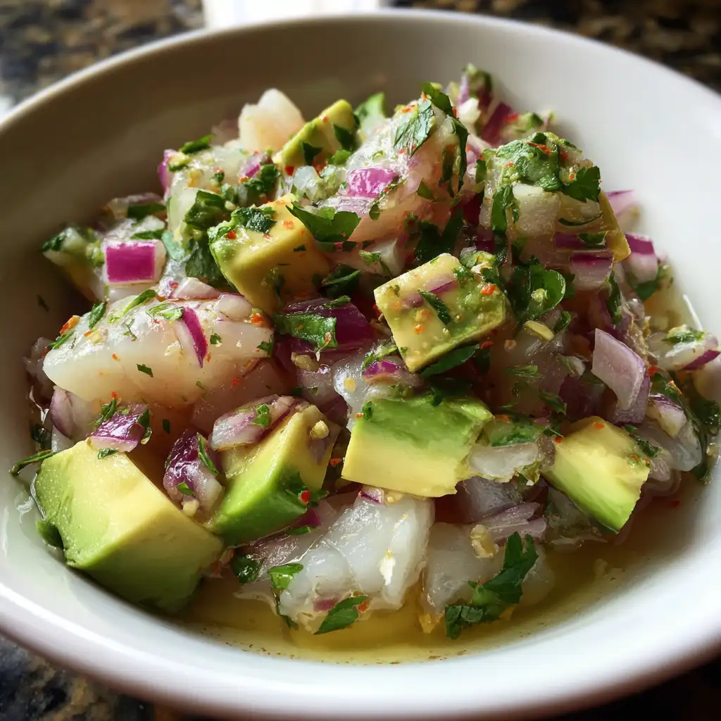 Easy ceviche recipe