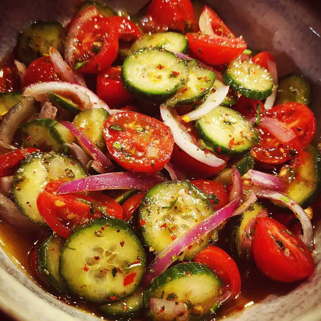 Easy cucumber salad