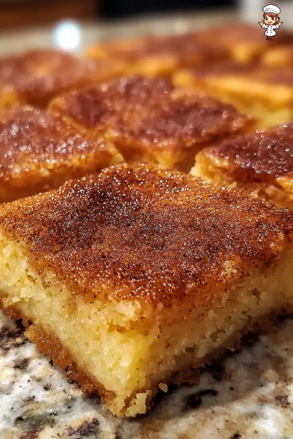 Easy snickerdoodle bars are a must-try dessert!