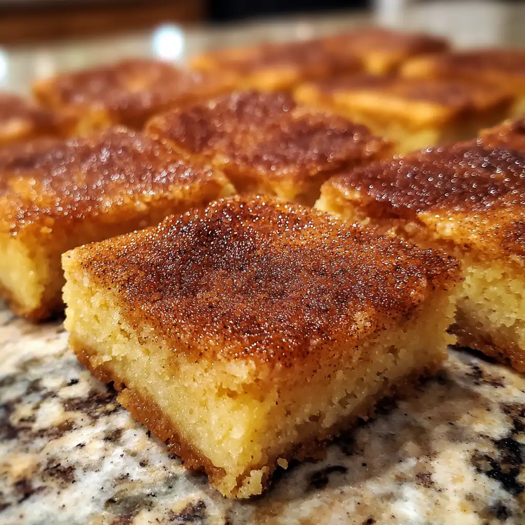 Easy snickerdoodle bars are a must-try dessert!