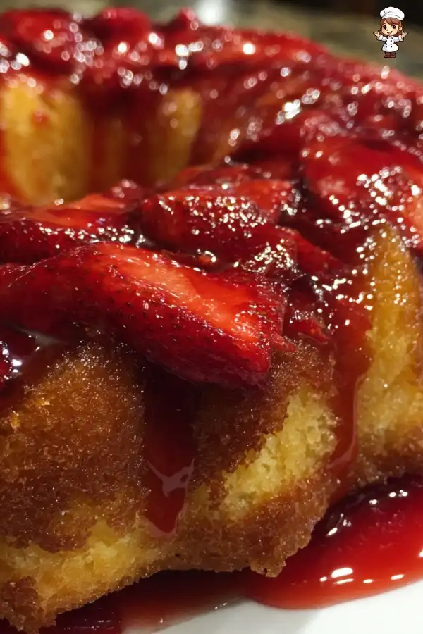 Easy strawberry cake recipe