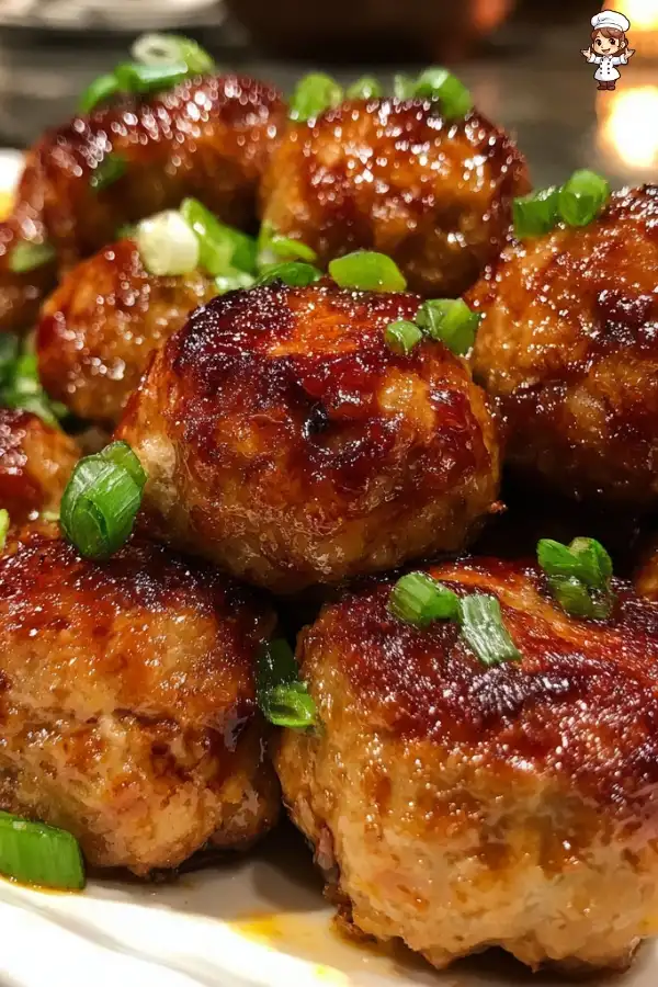 Easy sweet and spicy meatballs
