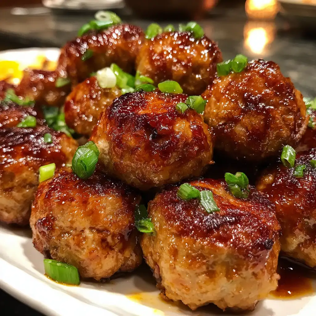 Easy sweet and spicy meatballs