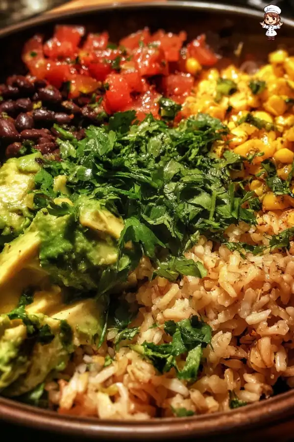 Easy vegan burrito bowl recipe