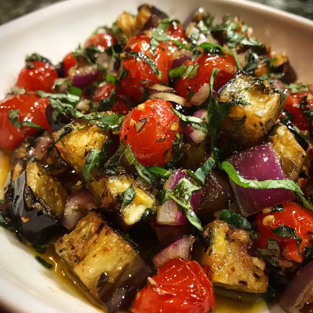 Eggplant salad