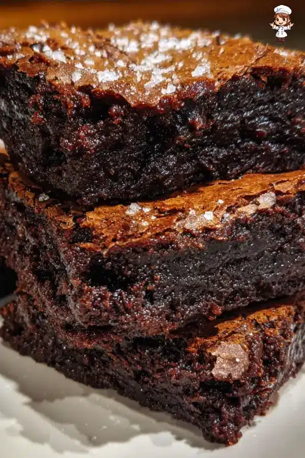 Extra fudgy brownies with coconut oil
