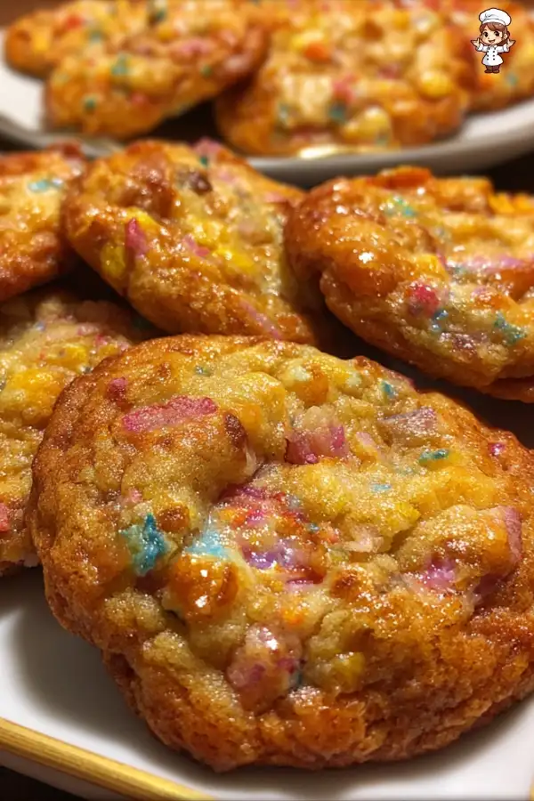 Fruity Pebbles cookies