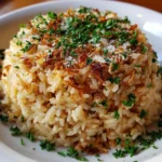 Garlic Parmesan Rice Recipe