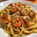 Garlic shrimp pasta recipe