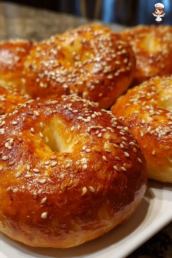 Greek yogurt bagels recipe