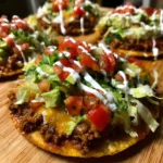 Ground beef tostadas recipe