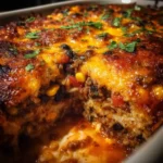Hearty burrito casserole recipe