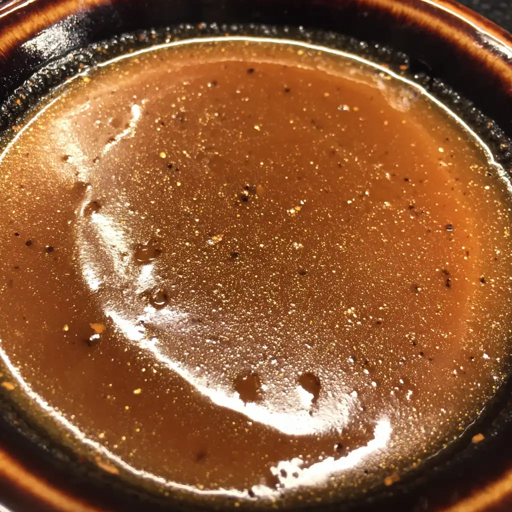 Homemade brown gravy