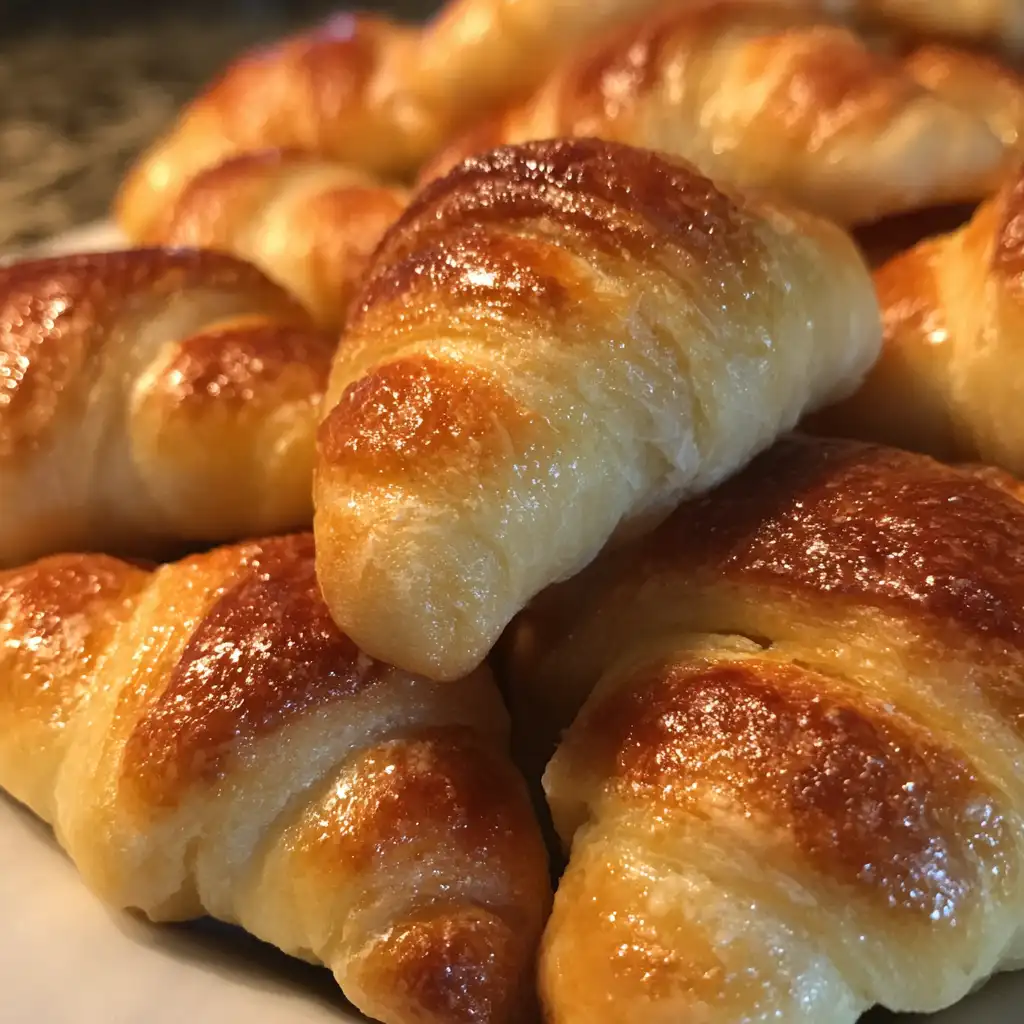 Homemade crescent rolls recipe