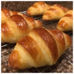 Homemade croissants