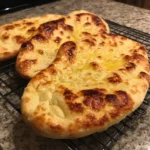 Homemade naan bread recipe