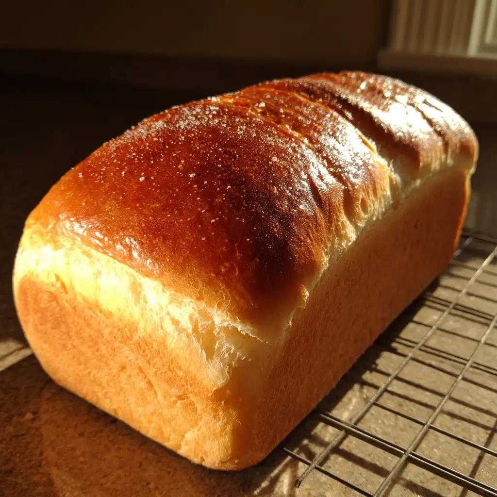 Homemade sandwich bread