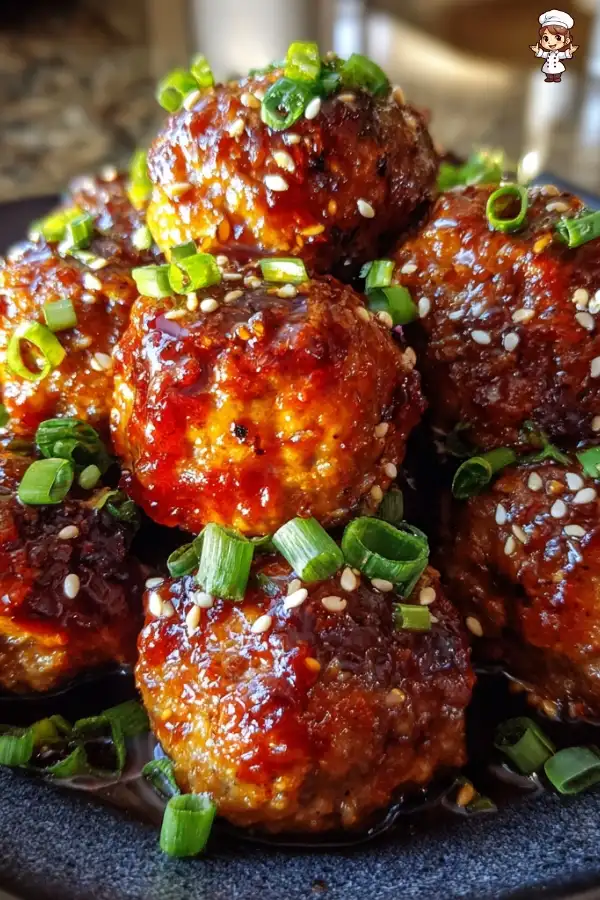 Honey garlic meatballs recipe