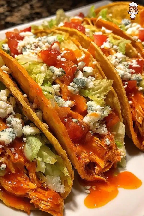 Instant Pot Buffalo Chicken Tacos
