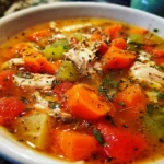 Instant Pot Chicken Vegetable Soup