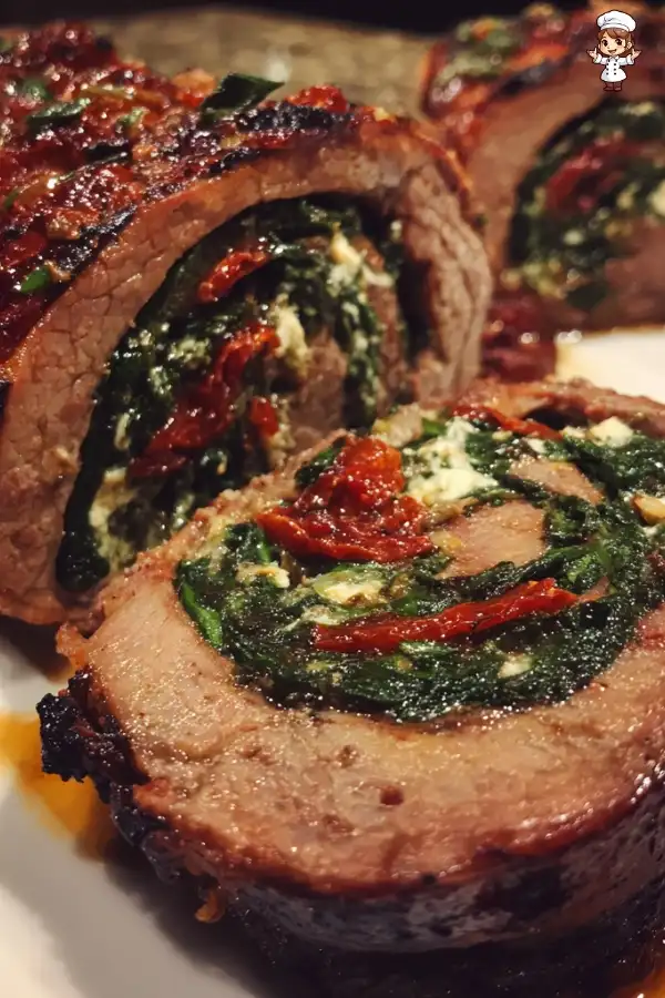 Italian stuffed flank steak